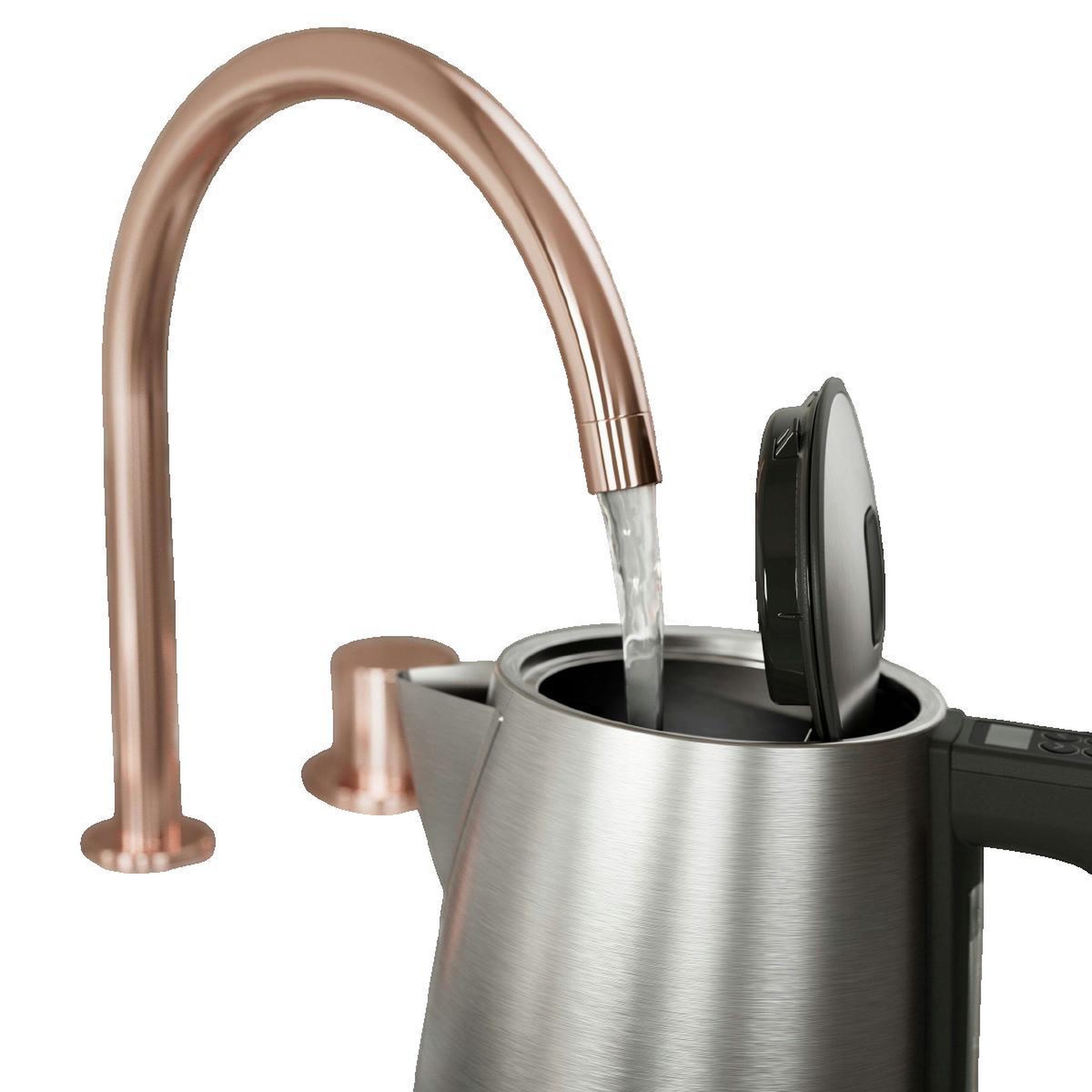 Voir la diapositive 2 : ELECTROLUX Bouilloire Electrolux 1,7 litre inox et noir