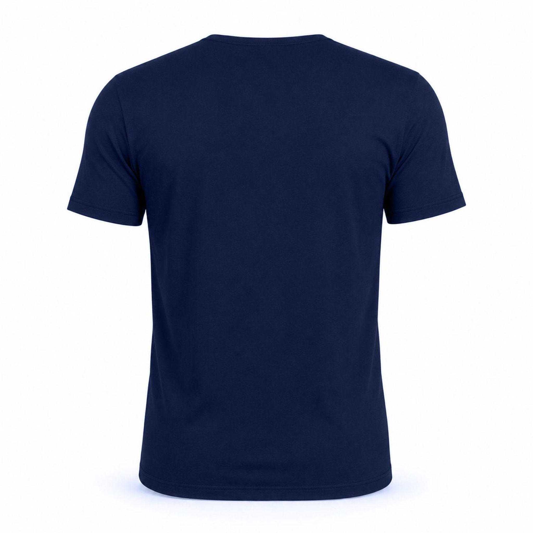 Voir la diapositive 3 : PIERRE CARDIN T-shirt homme en col rond avec broderie signature sur la poitrine