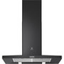 Voir la diapositive 1 : ELECTROLUX Hotte décorative murale 90cm 603m3/h noir - eff90462ok