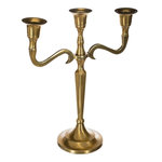 ATMOSPHERA Chandelier 3 Têtes en Métal  Lumos  27cm Or