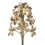 Voir la diapositive 2 : Paris Prix Bougeoir Design en Métal  Flowy  118cm Or