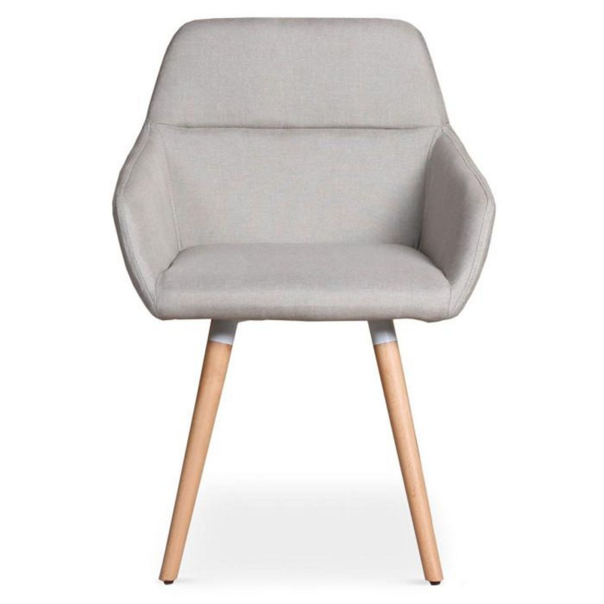 Paris Prix Lot de 2 Fauteuils Scandinaves  Dorcy  82cm Beige