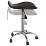Voir la diapositive 5 : VIDAXL Chaise pivotante de salle a manger Marron Similicuir