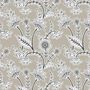Voir la diapositive 3 : UNIVERS DECOR Pack complet housse de couette réversible pour lit 180 x 200 cm  King size  Floral taupe