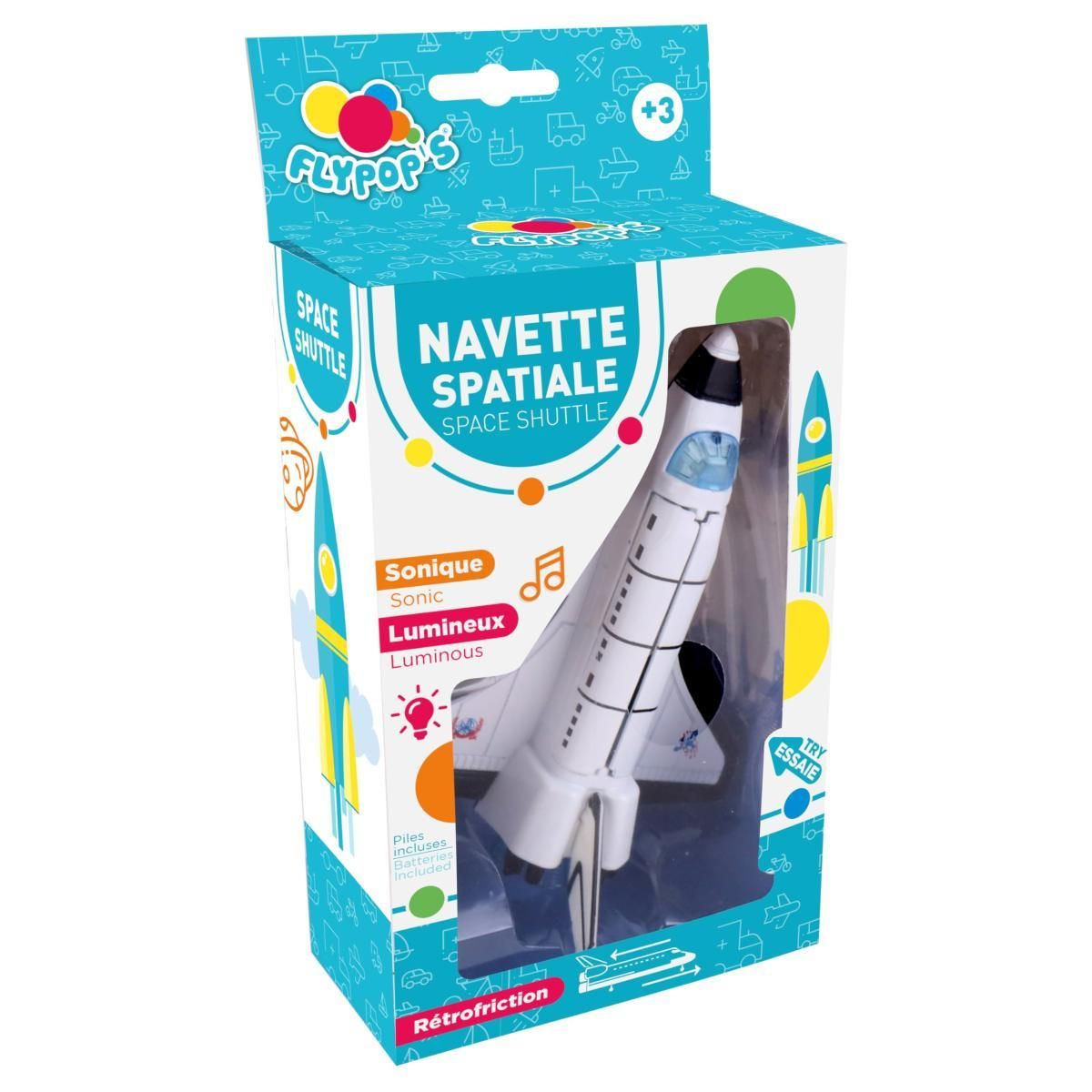 MGM navette espace sonique metal