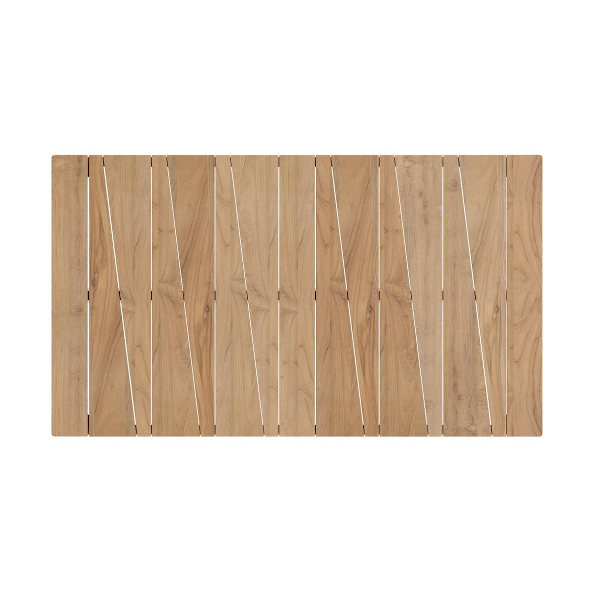 Rendez vous déco Table de bar d'extérieur en bois de teck massif 4 personnes-Tunga