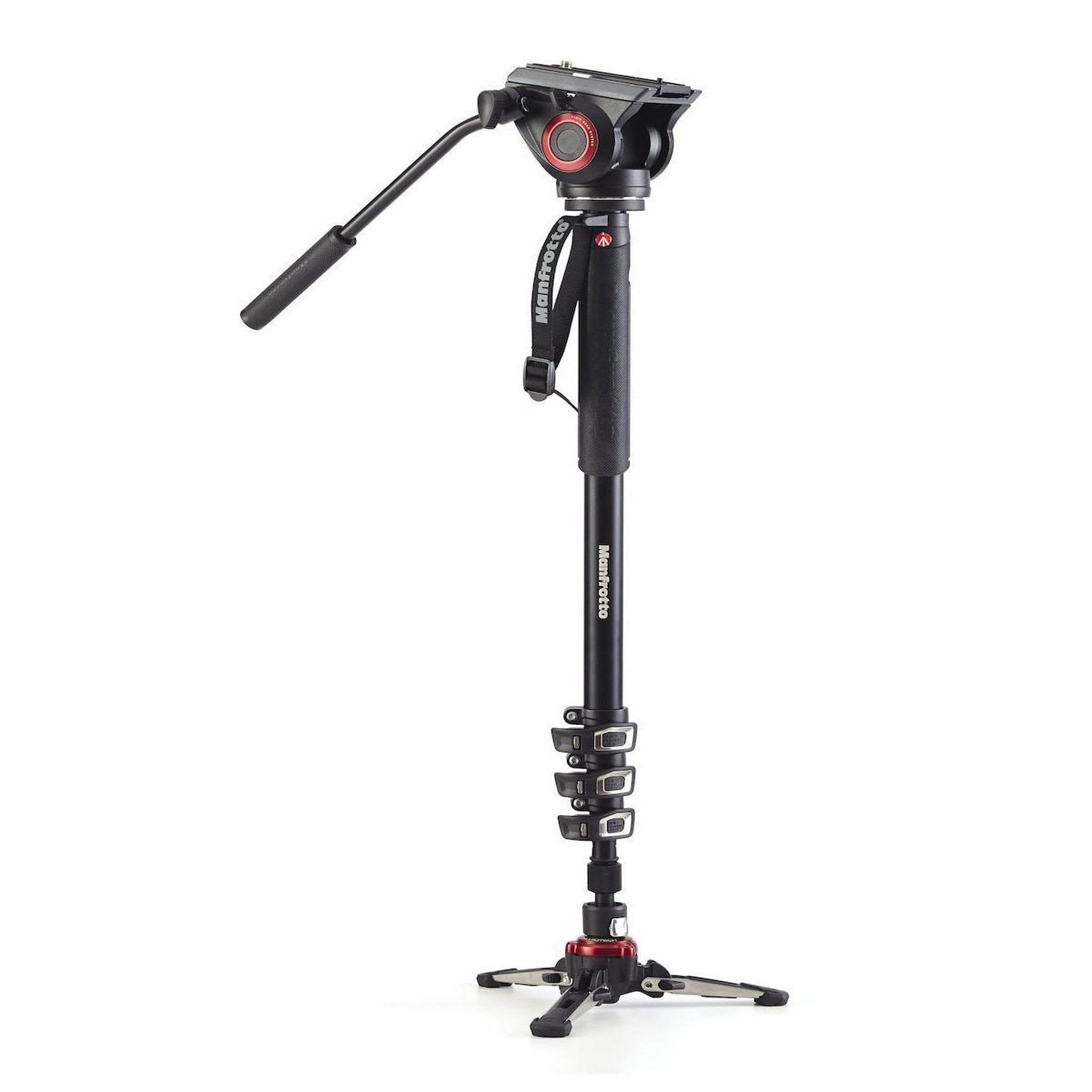 MANFROTTO Manfrotto MVMXPRO500 pieds pour camescopes 1/4, 3/8  Aluminium Noir