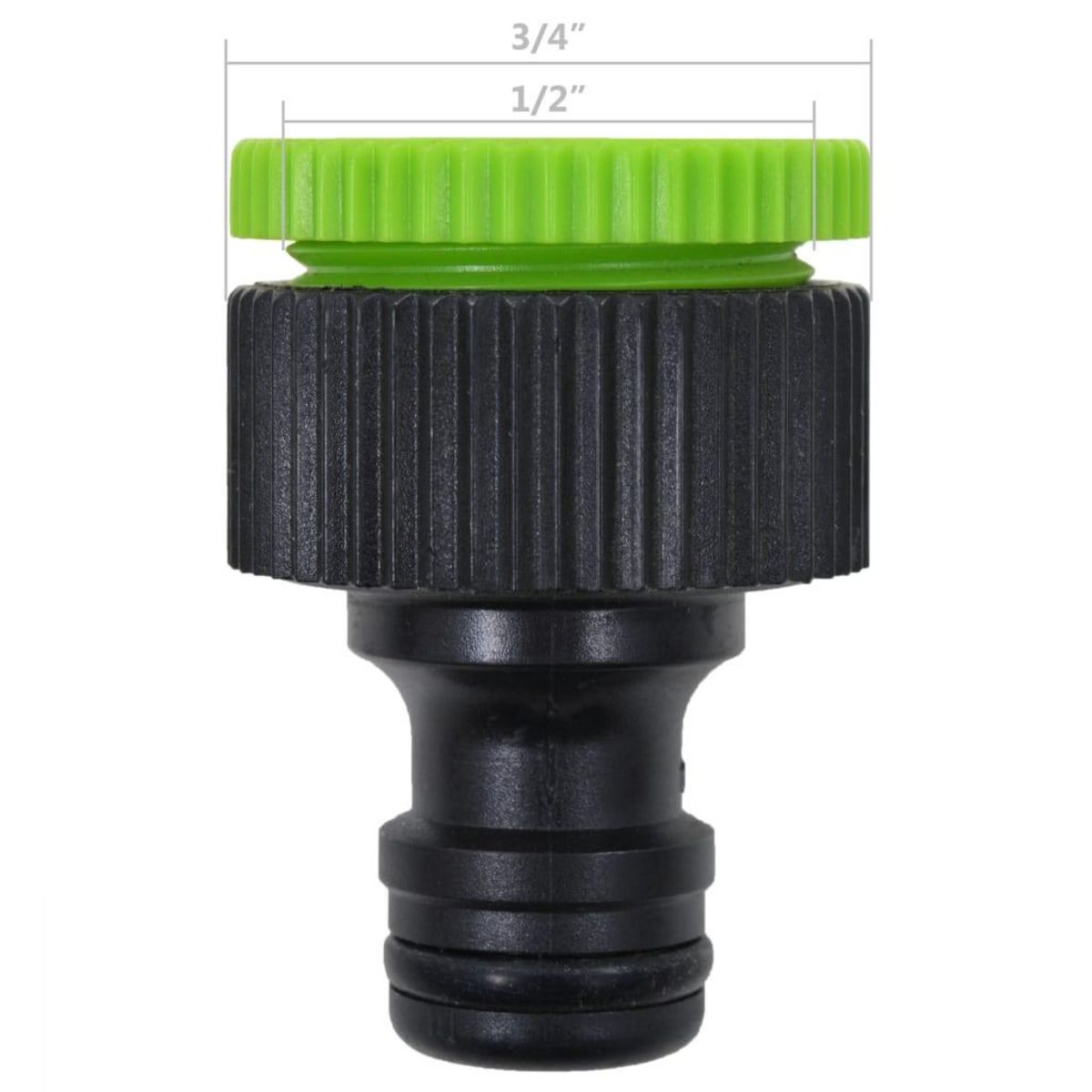 VIDAXL Enrouleur tuyau d'eau retractable automatique fixe mur 30+2 m