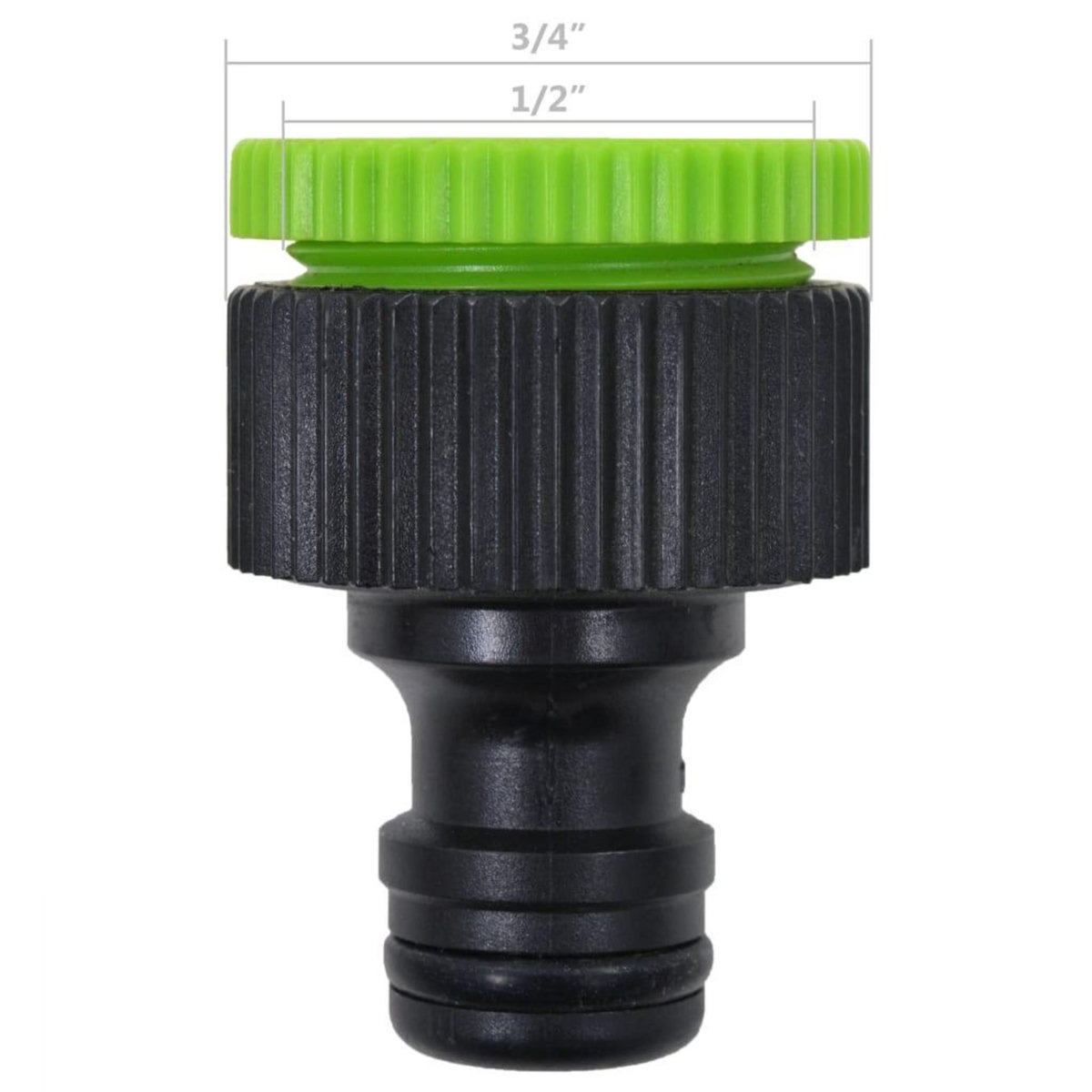 VIDAXL Enrouleur tuyau d'eau retractable automatique fixe mur 30+2 m