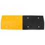 Voir la diapositive 3 : VIDAXL Ralentisseur Jaune et noir 97x32,5x4 cm Caoutchouc