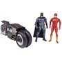Spin Master Coffret Batcycle avec 2 figurines Batman et The Flash