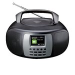 Lenco Radio portable Lenco SCD-860BK noire avec Bluetooth et écran couleur