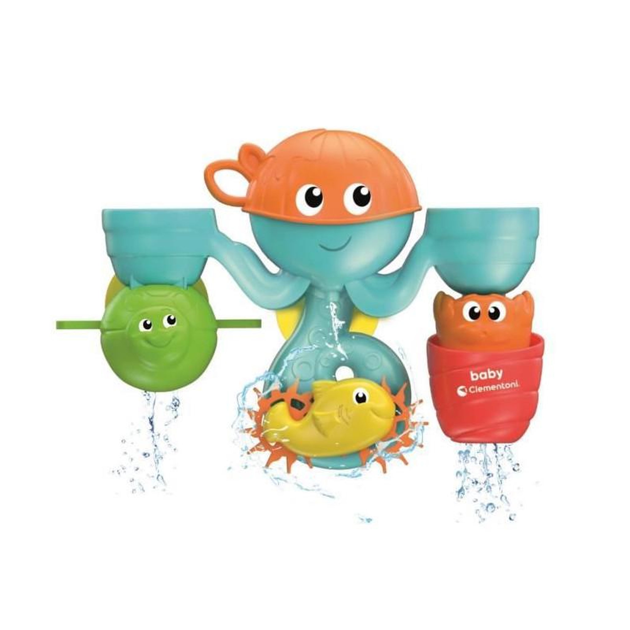 CLEMENTONI Clementoni - Jouet bain bébé - Mon centre d'activités aquatiques