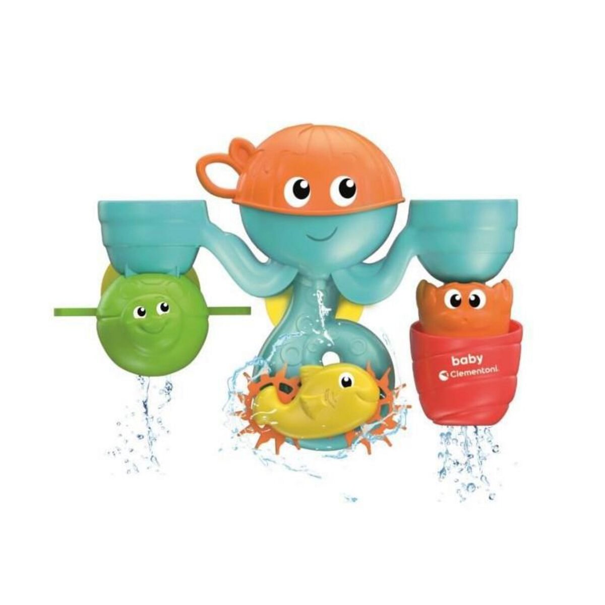 CLEMENTONI Clementoni - Jouet bain bébé - Mon centre d'activités aquatiques