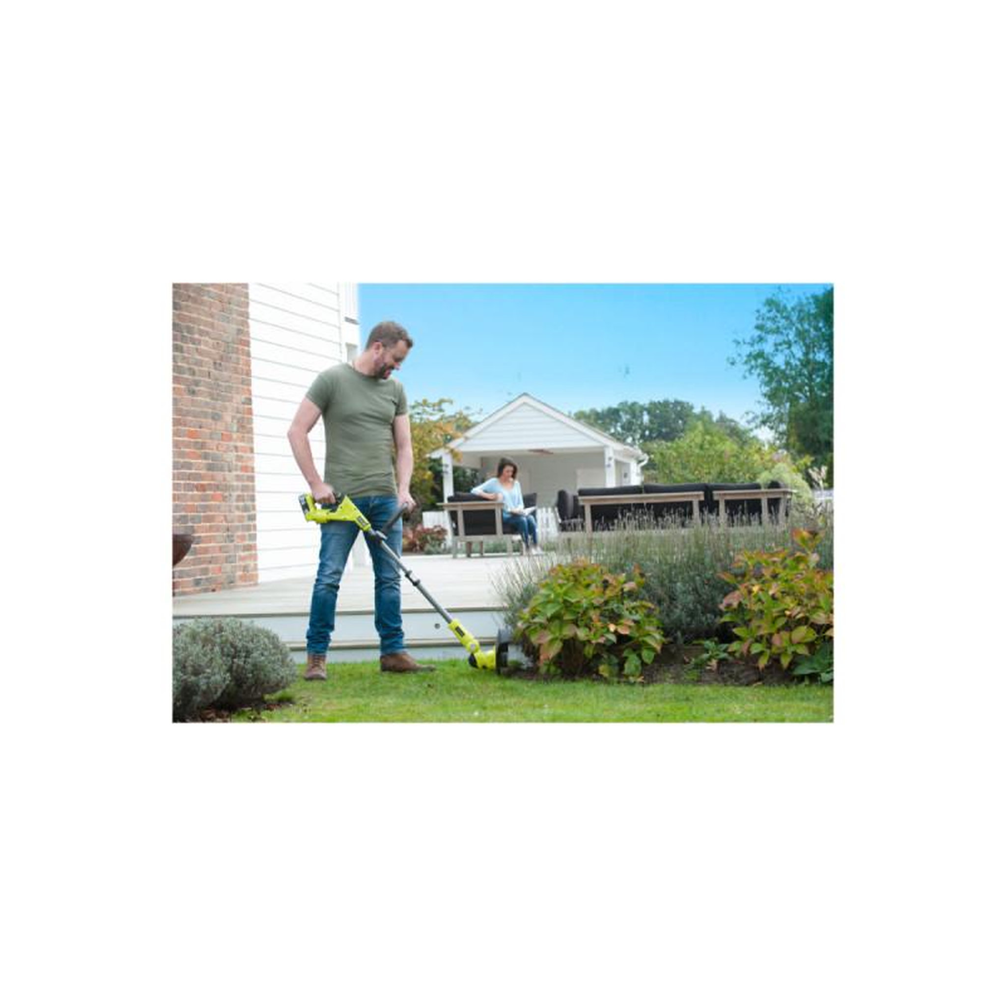 Voir la diapositive 5 : Ryobi Coupe bordures - dresse bordures hybride RYOBI 18V One+ -1 batterie 18V 2.5Ah LithiumPlus - 1 charg