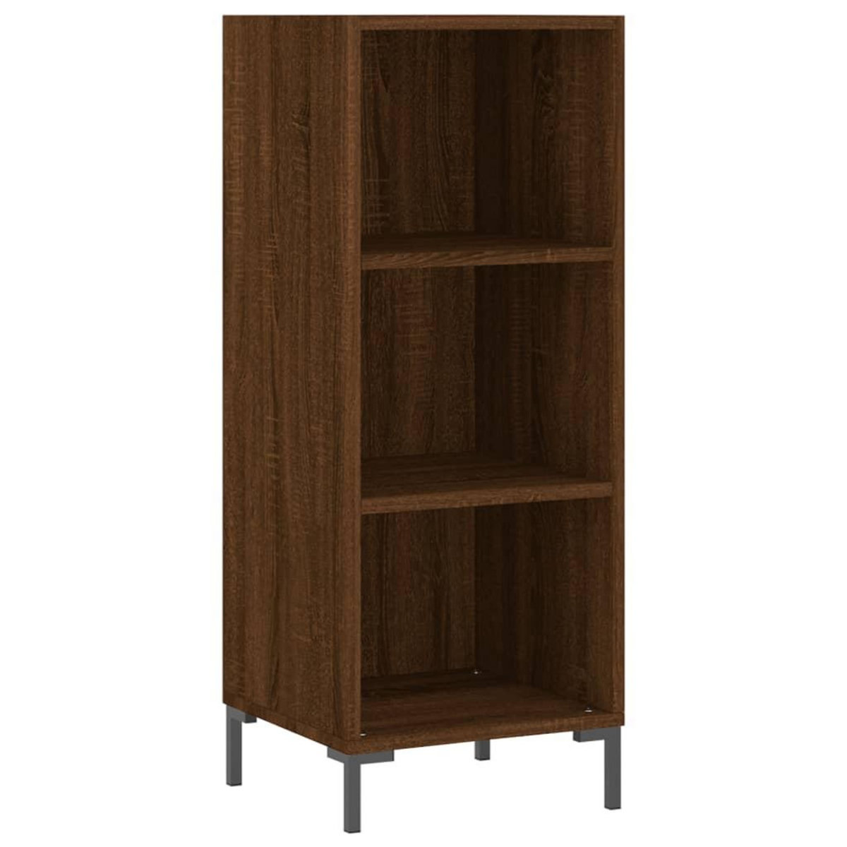 VIDAXL Buffet chene marron 34,5x32,5x90 cm bois d'ingenierie