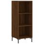 Voir la diapositive 2 : VIDAXL Buffet chene marron 34,5x32,5x90 cm bois d'ingenierie