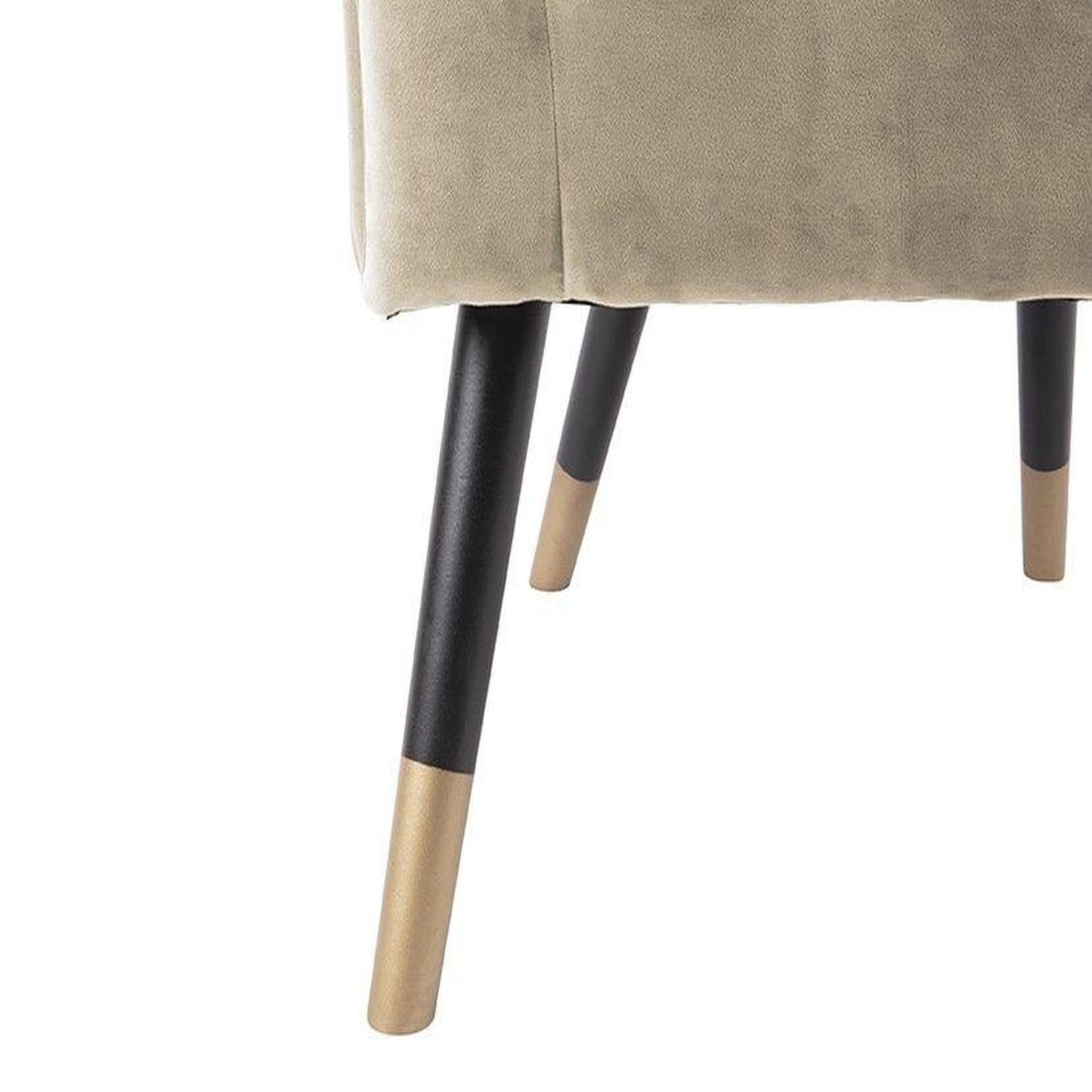 Voir la diapositive 5 : Leitmotiv Fauteuil 1 place en polyester effet velours