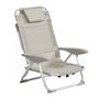 Voir la diapositive 1 : Clic Clac des Plages Fauteuil relax aluminium 4 positions gris CLIC CLAC