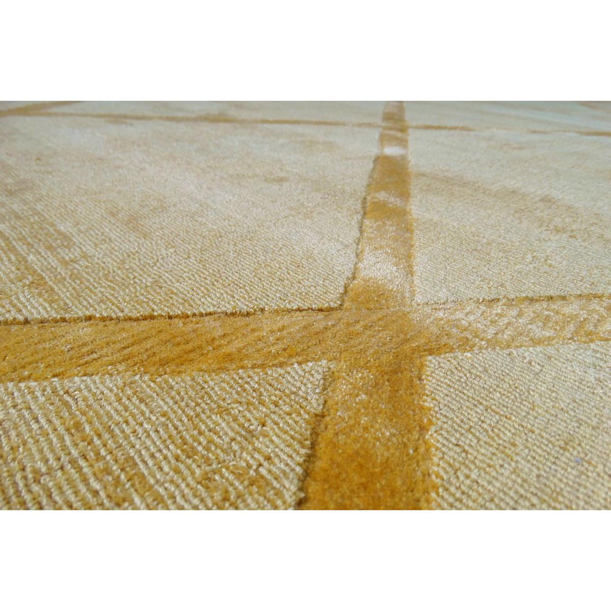 Voir la diapositive 3 : Paris Prix Tapis géométrique à poils courts  luxury ii  jaune