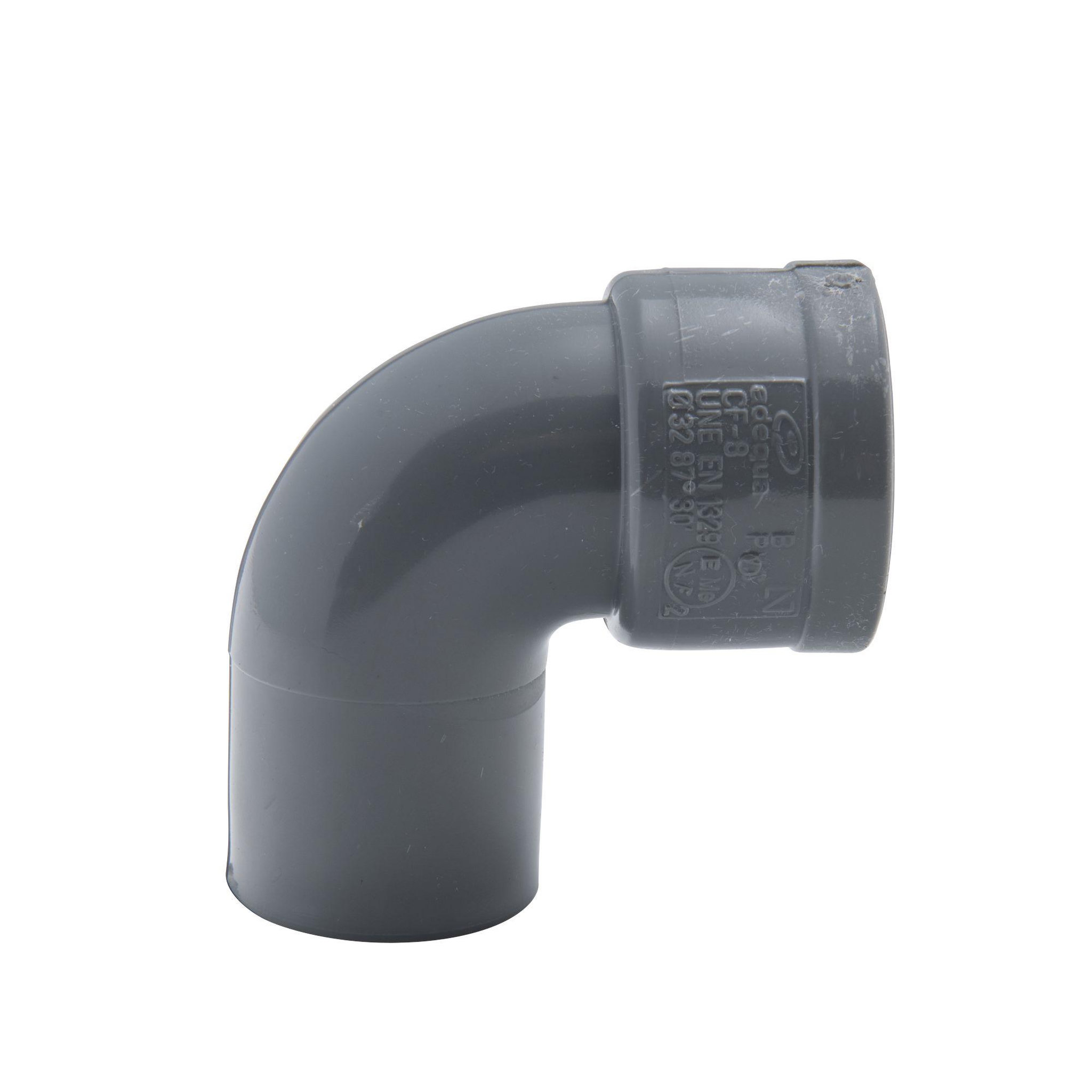 Voir la diapositive 3 : Jardibric Coude mâle-femelle 87° 30° ø32mm sfc