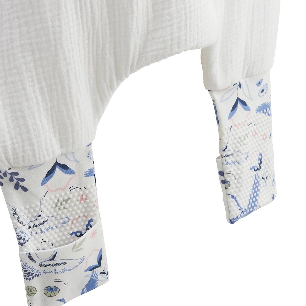 Petit Béguin Turbulette TOG2 en gaze de coton avec pieds retroussables Tiana