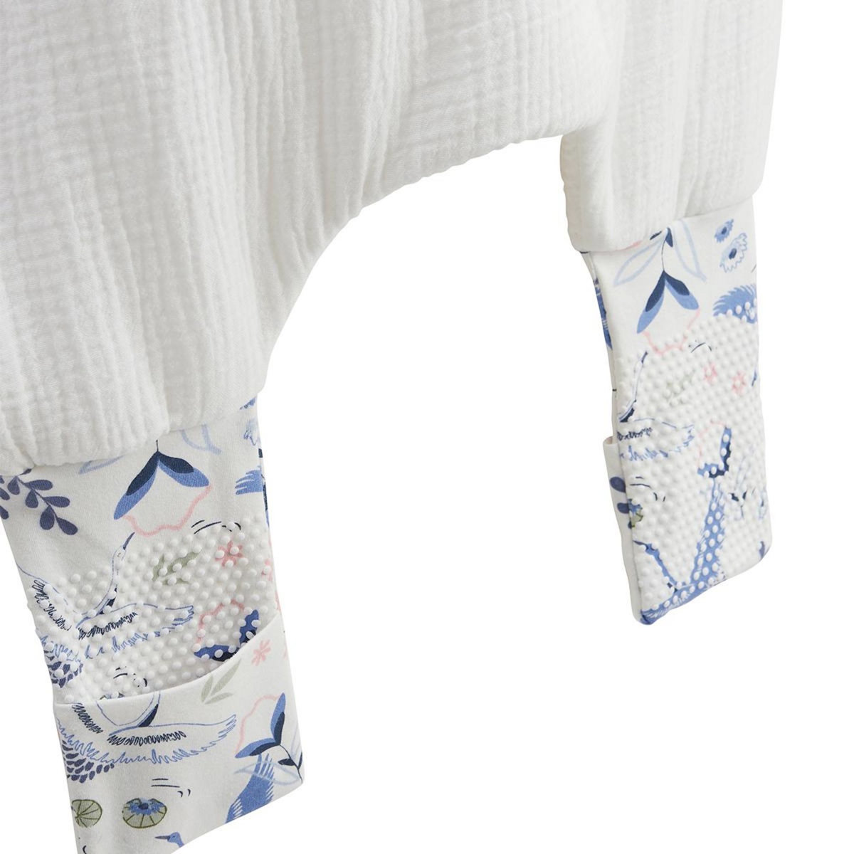 Petit Béguin Turbulette TOG2 en gaze de coton avec pieds retroussables Tiana