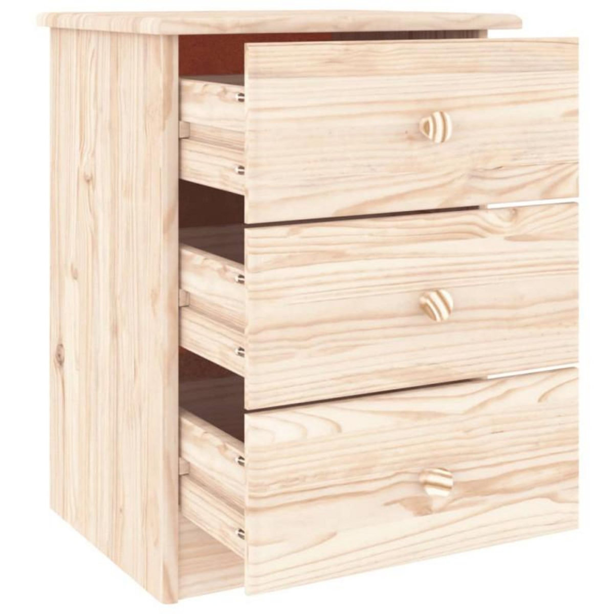VIDAXL Table de chevet ALTA 41x35x55,5 cm bois de pin massif