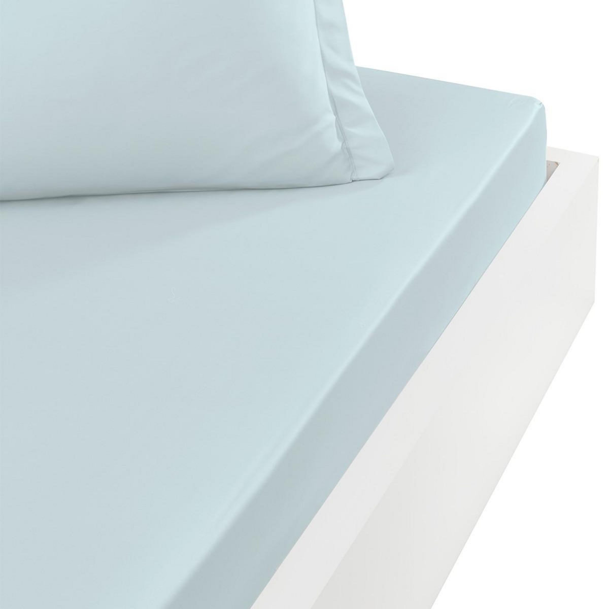Sensei Maison Drap housse en percale de coton bonnet 30 cm SOFT PERCALE