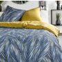Voir la diapositive 2 : Home collection Parure housse de couette révers. 100% coton 57fils sunshine