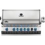 Voir la diapositive 1 : NAPOLEON Barbecue gaz encastrable Prestige Pro 665 inox 5 brûleurs + Sizzle Zone + brûleur arrière + Fumage - Napoleon