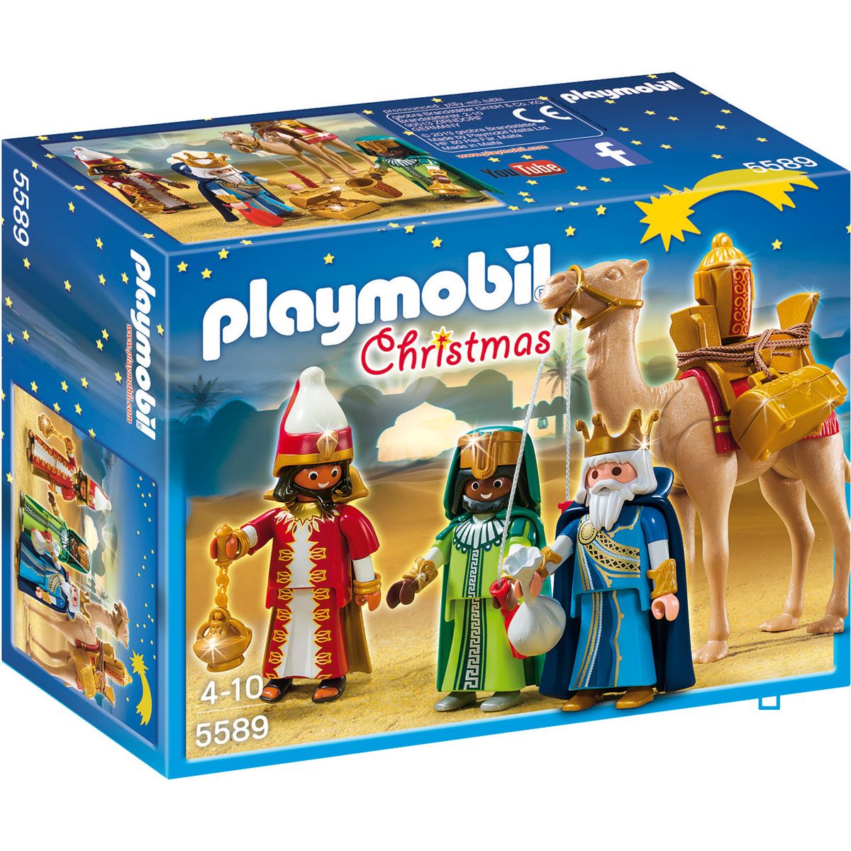 PLAYMOBIL 5589 Rois Mages avec cadeaux