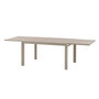 Voir la diapositive 4 : HESPERIDE Table de jardin extensible en aluminium effet bois 10 places EVASION