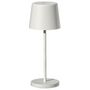 Voir la diapositive 1 : Lumisky Mini lampe de table KELLY MINI Blanc Aluminium H22cm