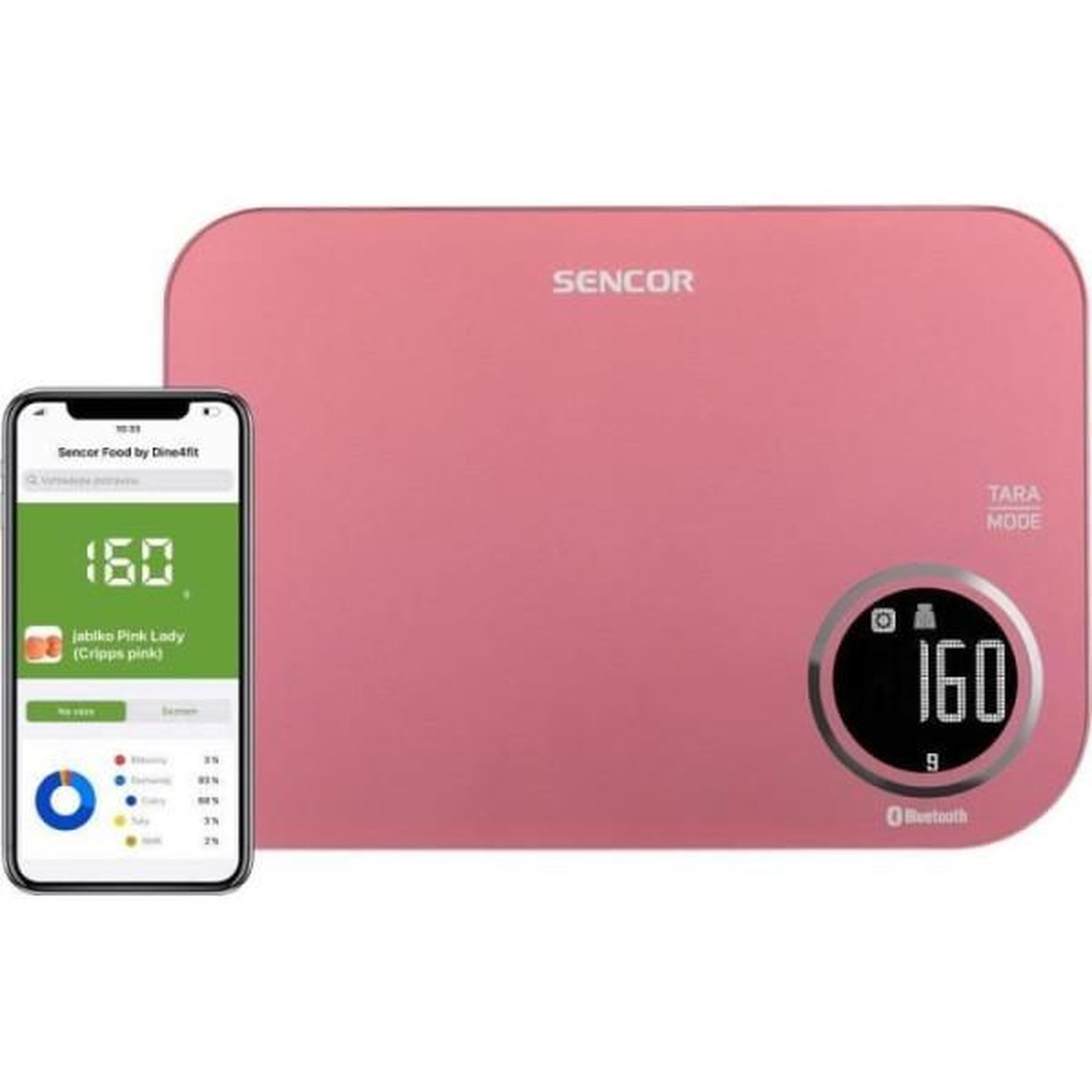 MARKET24 Balance de Cuisine Electronique de Precision  - Sencor - SKS 7074RD