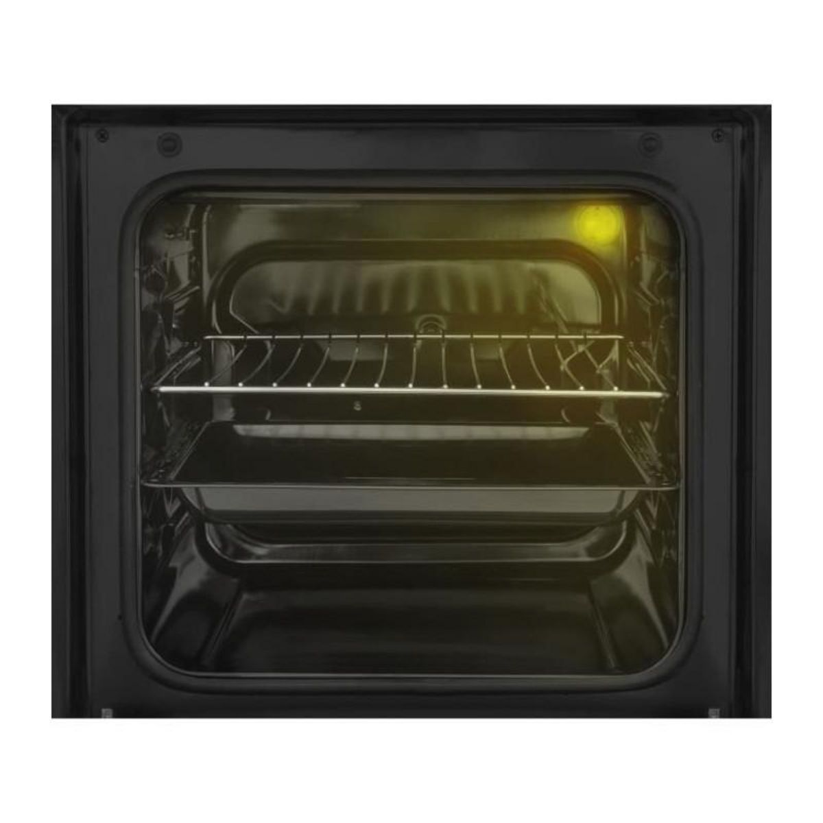 OCEANIC OCEANIC - Cuisiniere vitrocéramique 50 x 50 cm, four convection naturelle, four 48L silver