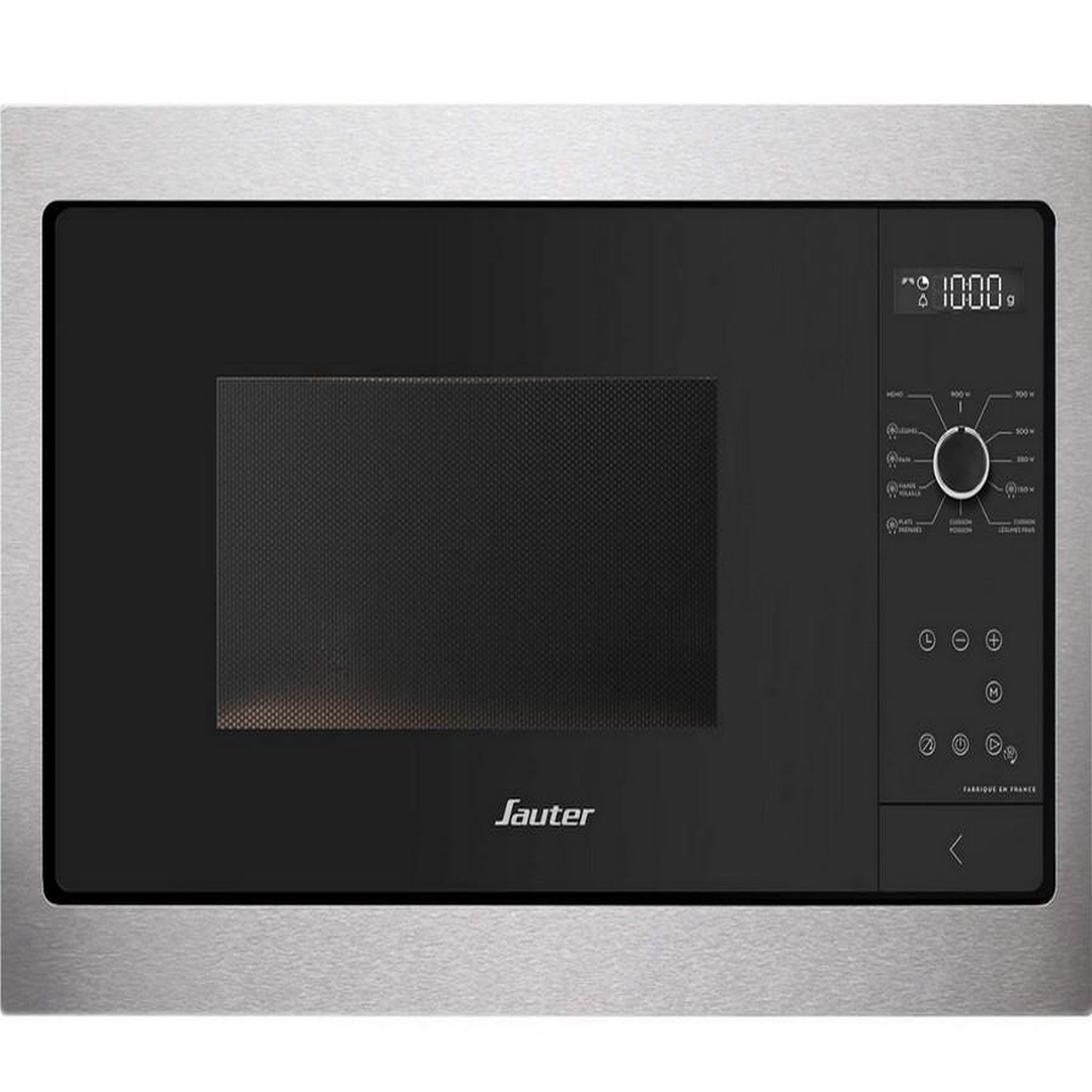 Sauter Micro-ondes encastrable 26l 900w noir - SMS7121X