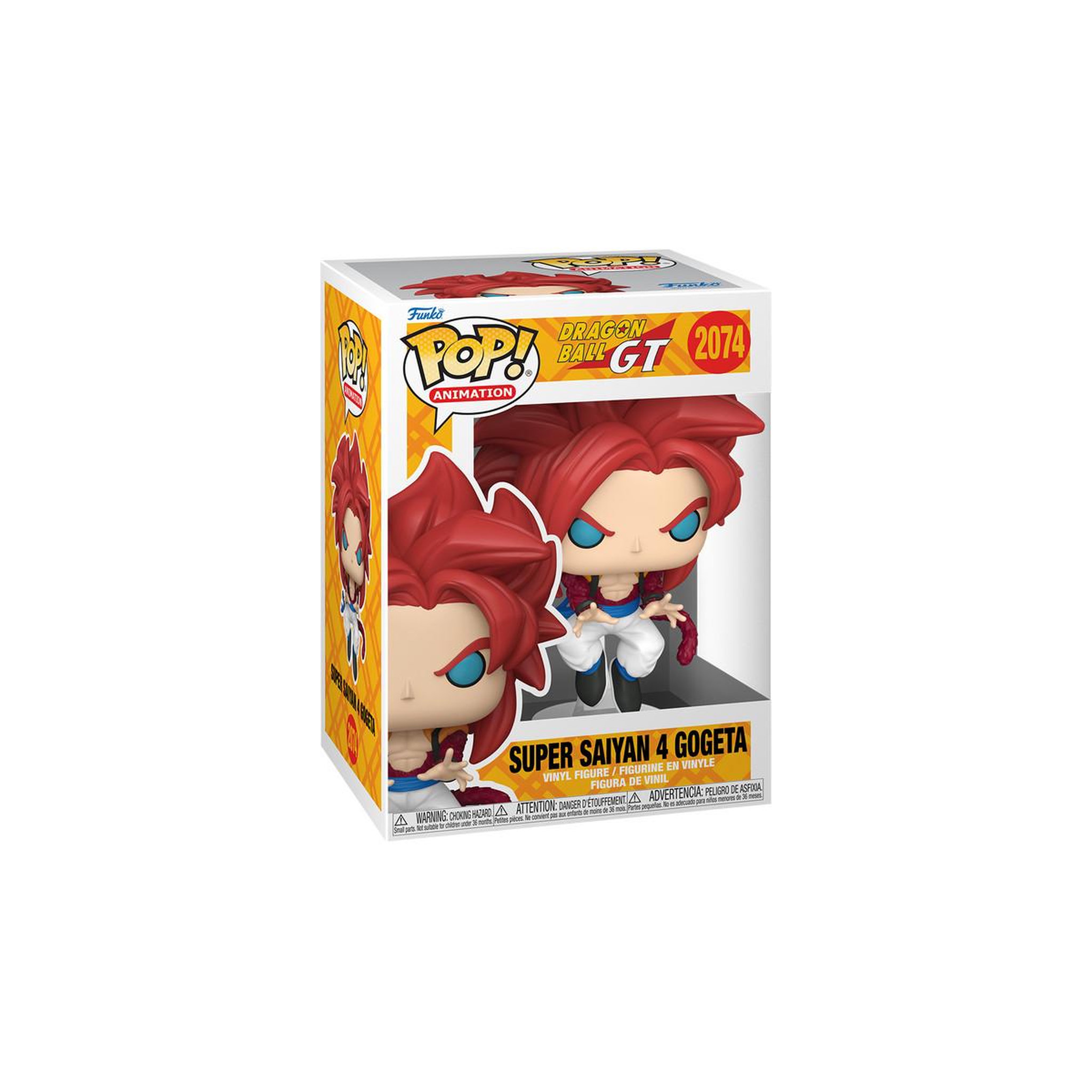 Voir la diapositive 3 : Funko Figurine Funko Pop Animation Dragon Ball GT SS4 Gogeta with Chase Modèle aléatoire