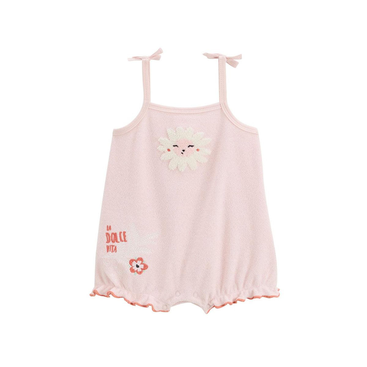 Petit Béguin Barboteuse bébé en éponge Saona