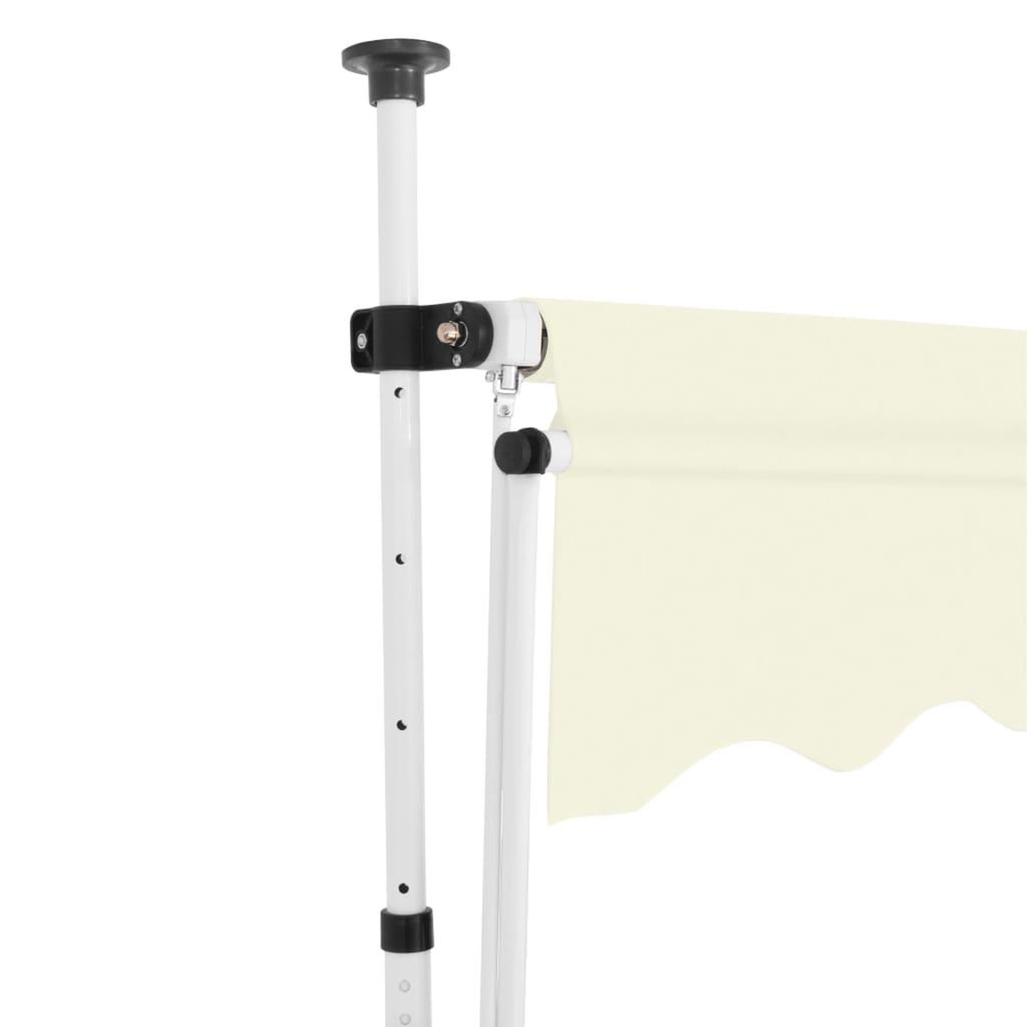 Voir la diapositive 3 : VIDAXL Auvent manuel retractable 400 cm Creme