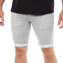 Voir la diapositive 1 : PANAME BROTHERS Short Gris Clair/Blanc Homme Paname Brothers FLORENCE