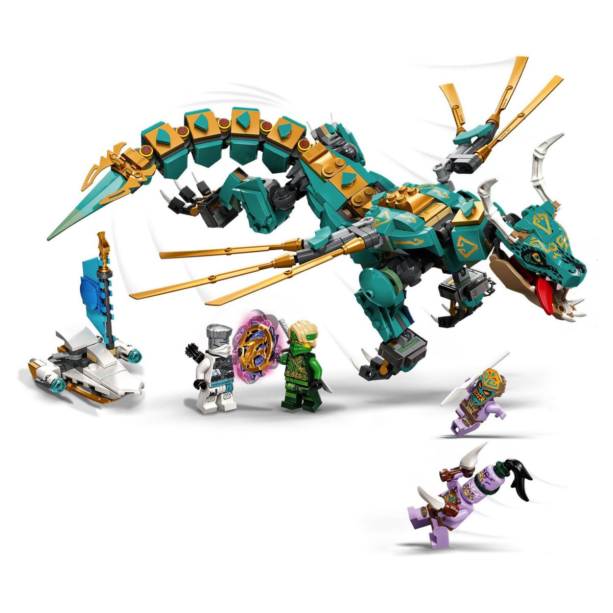 LEGO Ninjago 71746 - Le dragon de la jungle