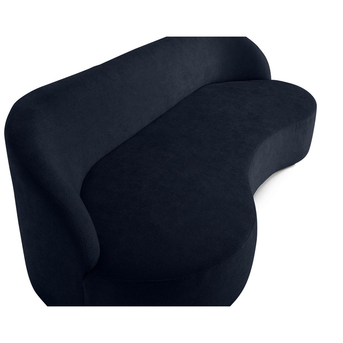 LISA DESIGN Polaris - canapé 3 places - en velours texturé