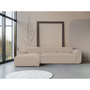 Voir la diapositive 4 : BEST MOBILIER Felix - canapé modulable d'angle gauche 4 places en tissu texturé