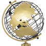 Voir la diapositive 2 : ATMOSPHERA Globe sur Pied en Métal  Ramon  70cm Noir & Or