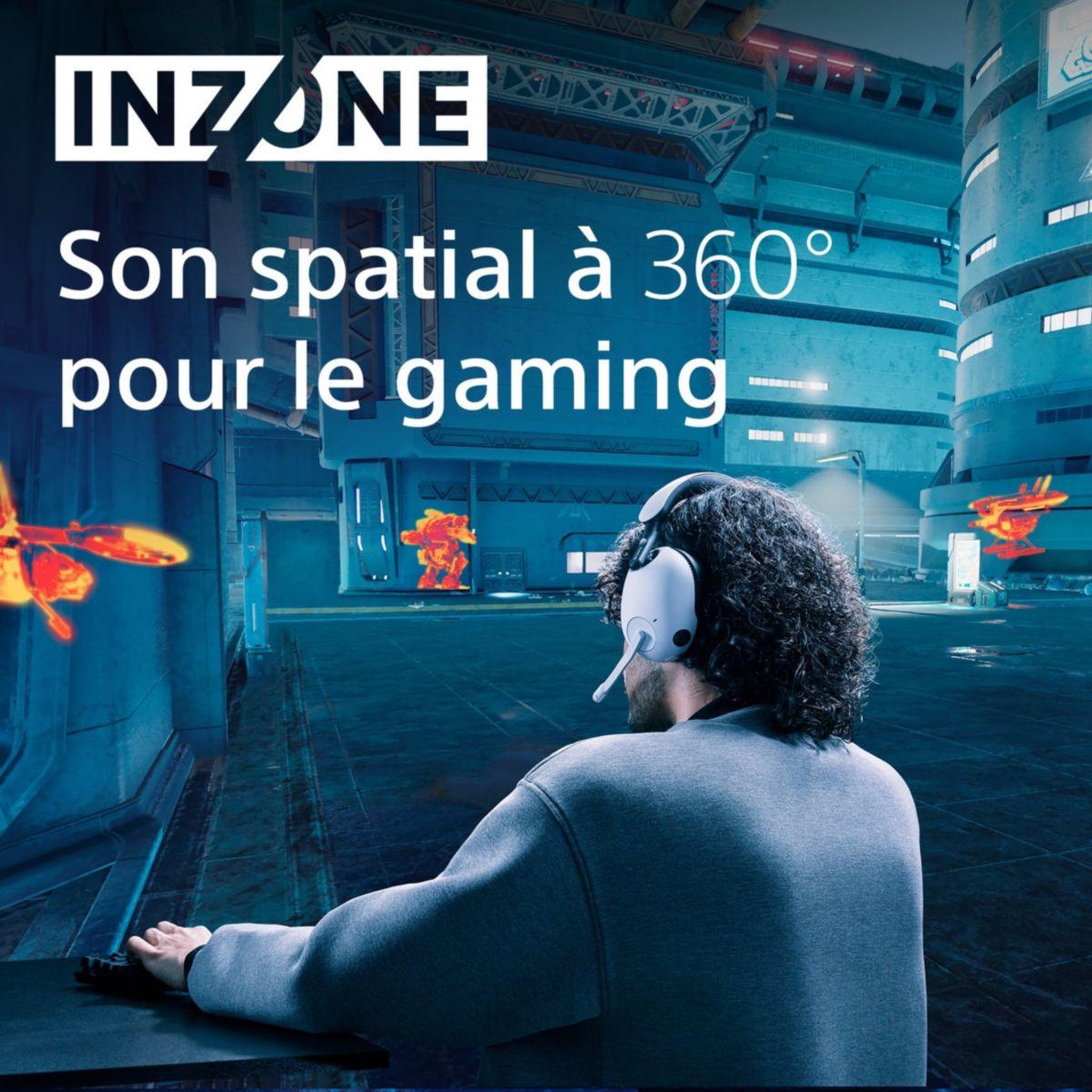 Voir la diapositive 4 : SONY Casque gamer Inzone H9
