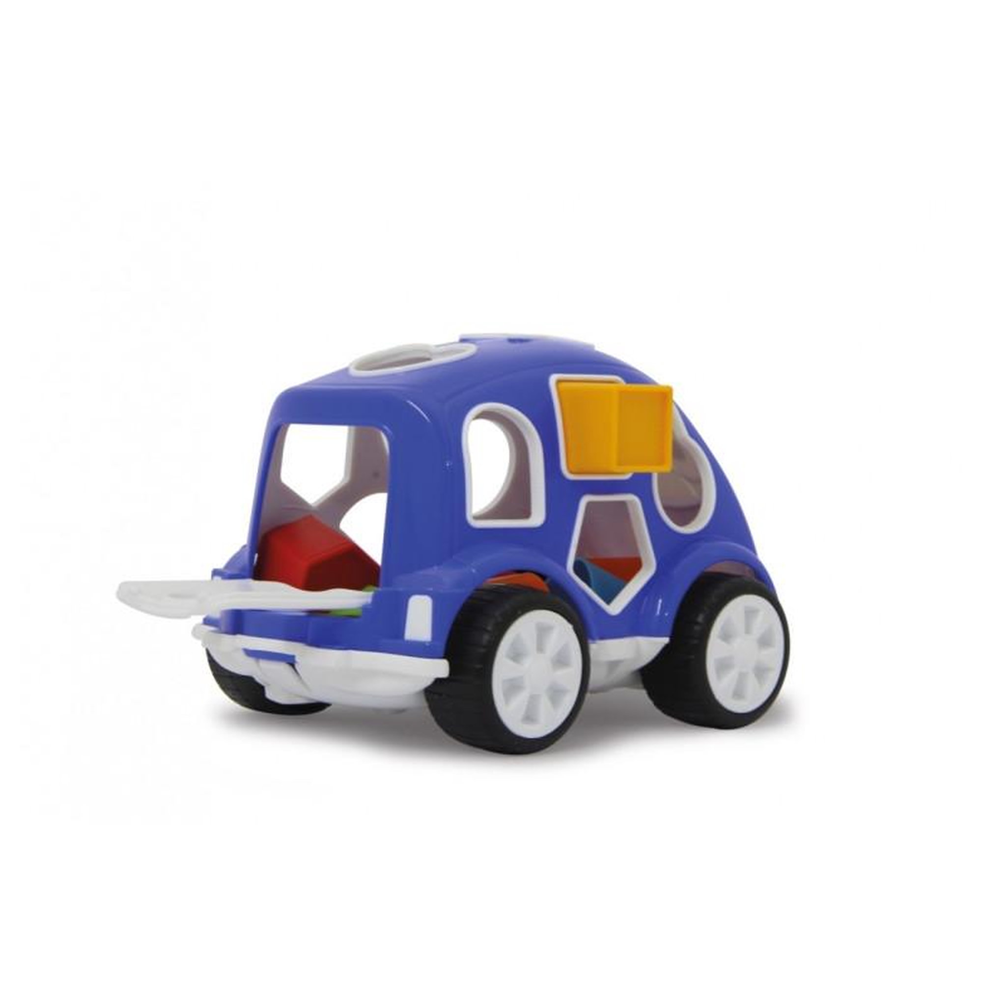 Voir la diapositive 3 : Jamara JAMARA Voiture de motricité à encastrement de forme bleue