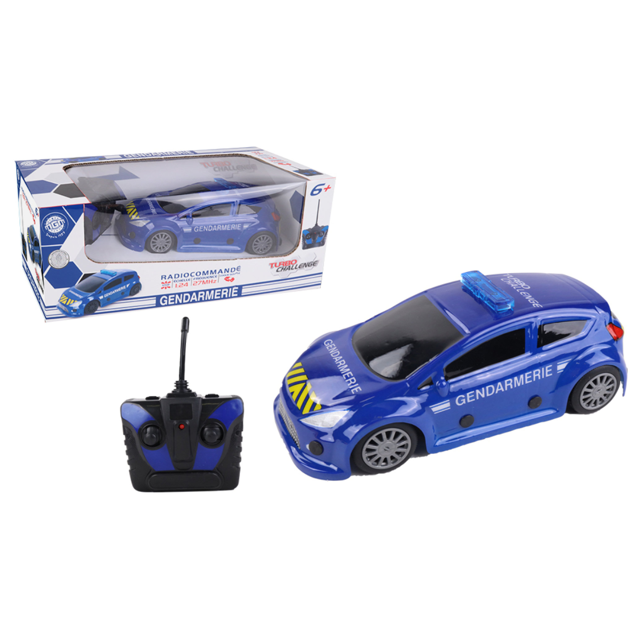 MGM Voiture radiocommandée gendarmerie 17 cm