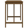 Voir la diapositive 4 : VIDAXL Table de bar Marron miel 140x80x110 cm Bois massif de pin