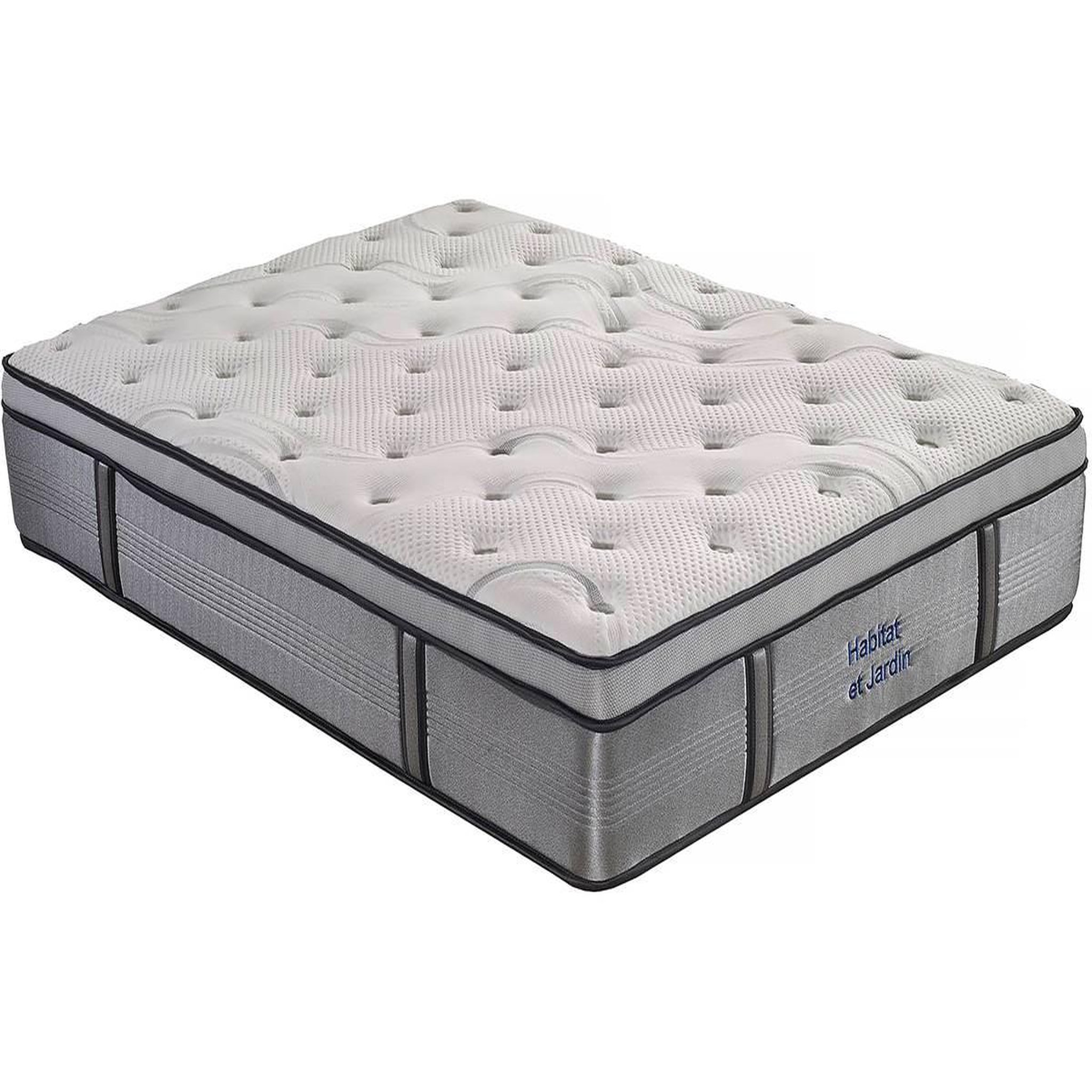 Voir la diapositive 1 : Habitat et Jardin Matelas ressorts à mémoire de forme  Julie  - 140 x 190 x 31 cm